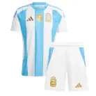 Argentina Home Football Kids Kit 2024