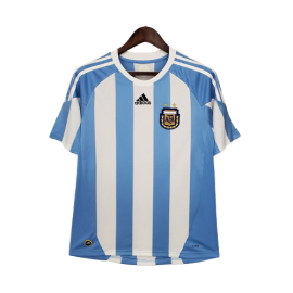 Argentinië Thuis Shirt 2010 Retro