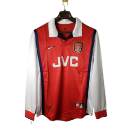 Arsenal Thuis Shirt Lange Mouw 1998/99 Retro