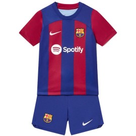 Barcelona Home Football Kids Kit 23/24
