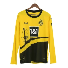 Dortmund Home Long Sleeve Football Shirt 23/24