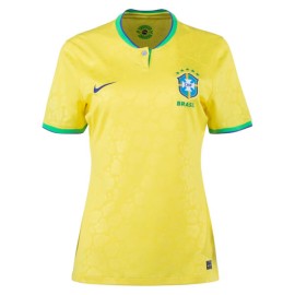 Brazilië Dames Thuis Voetbalshirt 2022