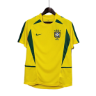 Brazilië Thuis Shirt 2002 Retro
