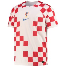 Kroatië Thuis DRI-FIT ADV Voetbalshirt 2022