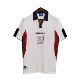 Engeland Thuis Shirt 1998 Retro