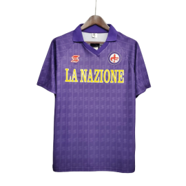 Fiorentina Thuis Shirt 1989/90 Retro