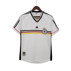 Duitsland Thuis Shirt 1998 Retro