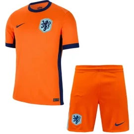 Netherlands Home Football Kids Kit 2024