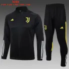 Juventus Kids Tracksuit 23/24 - Black