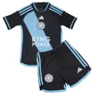 Leicester City Away Football Kids Kit 23/24