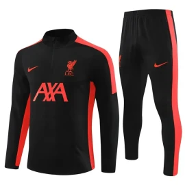 Liverpool Training Tracksuit 23/24 - Black/Red