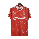 Liverpool Retro Home Football Shirt 1989/91