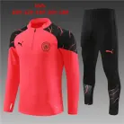 Manchester City Kids Tracksuit 23/24 - Red
