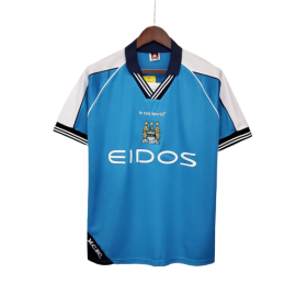 Manchester City Thuis Shirt 1999/01 Retro