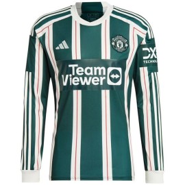 Manchester United Away Long Sleeve Football Shirt 23/24