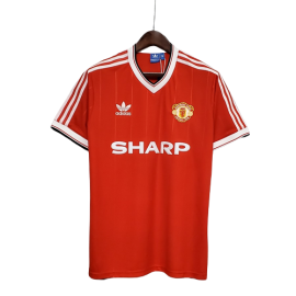 Manchester United Thuis Shirt 1984 Retro