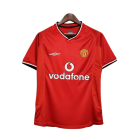 Manchester United Thuis Shirt 2000/01 Retro
