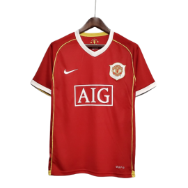 Manchester United Thuis Shirt 2006/07 Retro