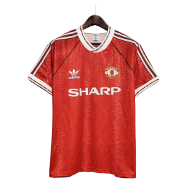 Manchester United Thuis Shirt 1990/92 Retro