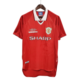 Manchester United Thuis Shirt 1999/00 Retro