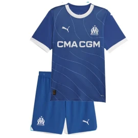 Marseille Away Football Kids Kit 23/24