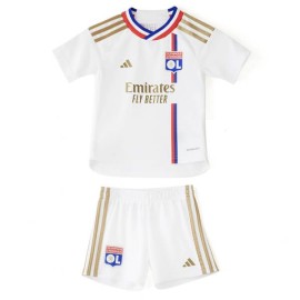 Olympique Lyon Home Football Kids Kit 23/24