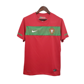 Portugal Thuis Shirt 2010 Retro