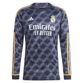 Real Madrid Away Long Sleeve Football Shirt 23/24