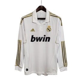 Real Madrid Thuis Shirt Lange Mouw 2011/12 Retro