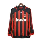 AC Milan Thuis Shirt Lange Mouw 2006/07 Retro