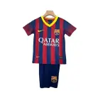 Barcelona Retro Home Football Kids Kit 2013/14