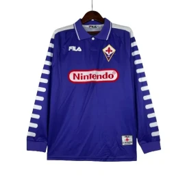 Fiorentina Retro Home Long Sleeve Shirt 1998/99