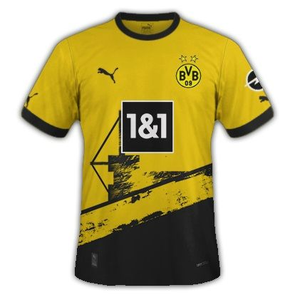 Dortmund Thuis Voetbalshirt 2023-2024