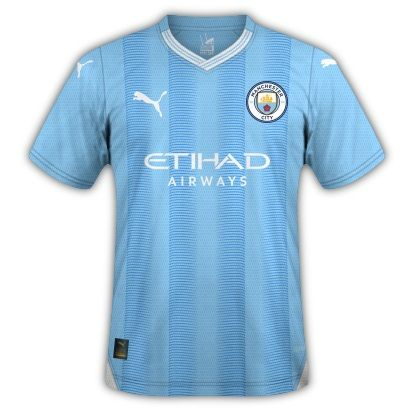 Manchester City Thuis Voetbalshirt 23/24