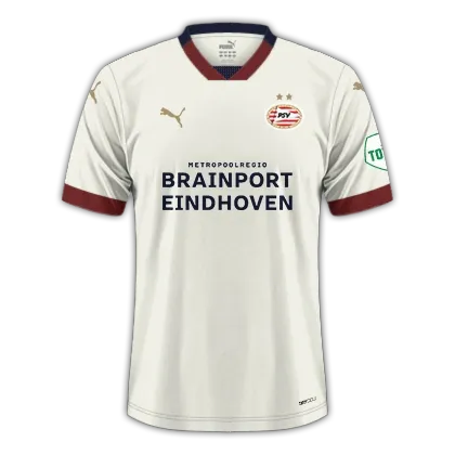 PSv Eindhoven Uit Voetbalshirt 2023/2024
